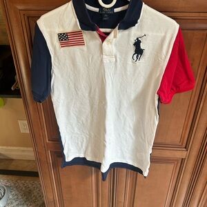 Polo by Ralph Lauren Kids' Red, White, and Blue Polo Shirt